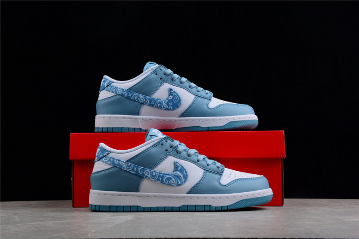 nike dunk low blue paisley (w) - dh4401-101