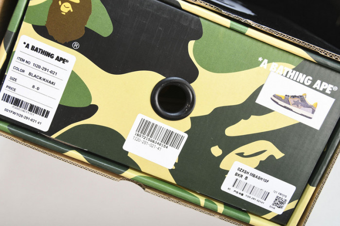bape sta low sneaker 191042-012