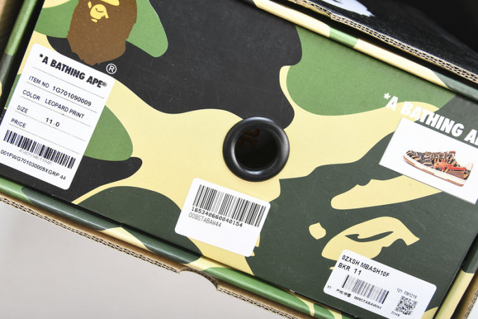 bape sta low sneaker 191042-013
