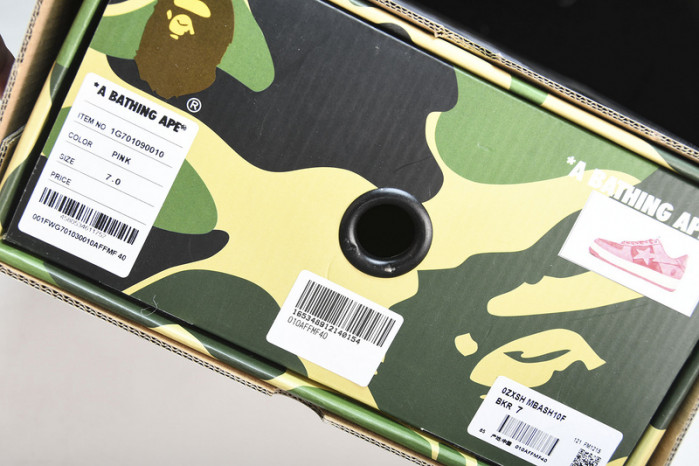 bape sta low sneaker 191042-014