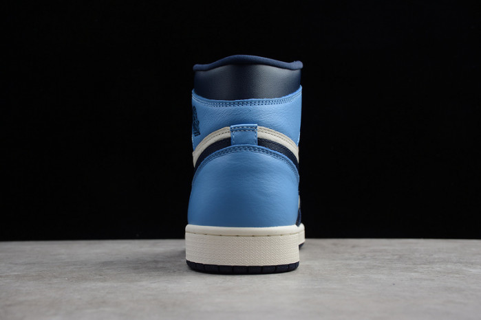 air jordan 1 retro high og | unc - obsidian university blue 555088-140