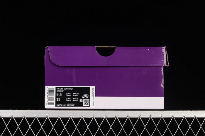 nike sb dunk high S*p*e by any means black dn3741-002