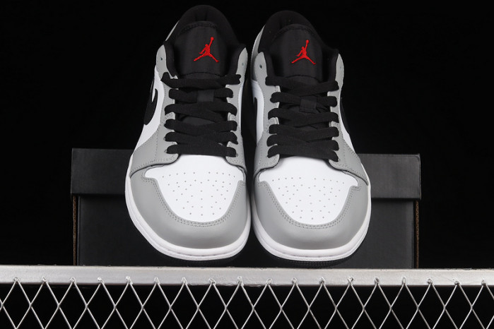 air jordan 1 low light smoke grey - 553558-030