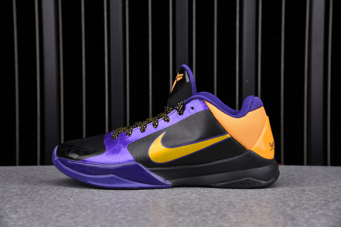 nike zoom kobe 5 x ''lakers away'' 386430-071
