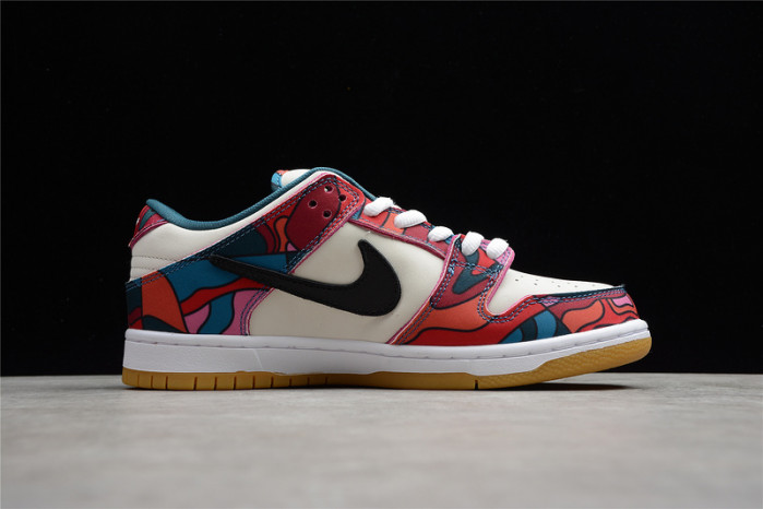 nike sb dunk low pro parra abstract art (2021) - dh7695-600