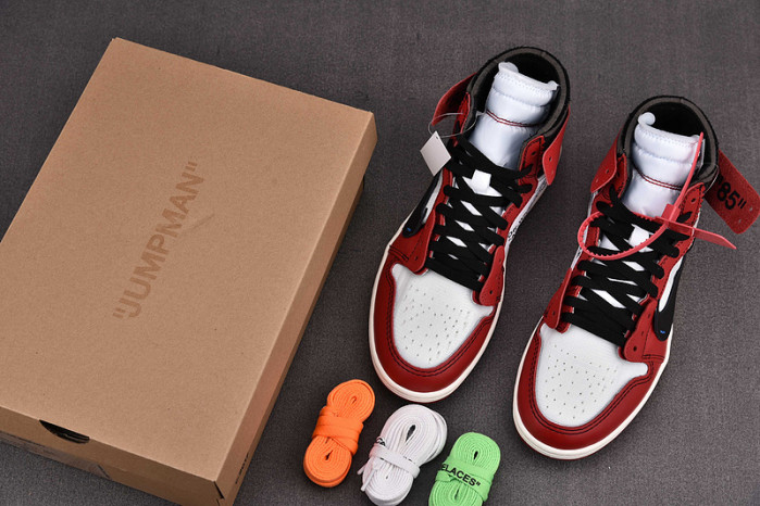 air jordan 1 retro high ofw chicago aa3834-101