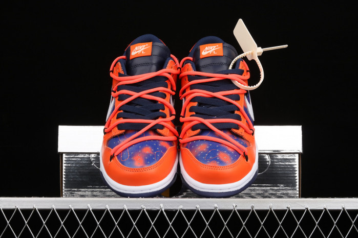 ofw x nike sb dunk low orange perple white ct0856-801