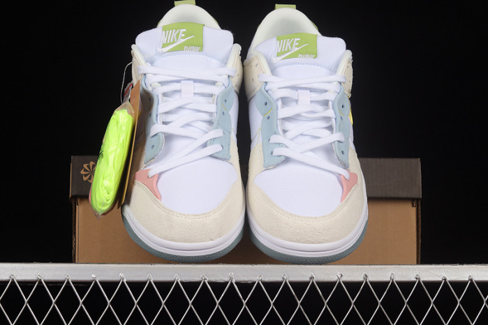 nike dunk low disrupt 2 easter pastel dv3457-100