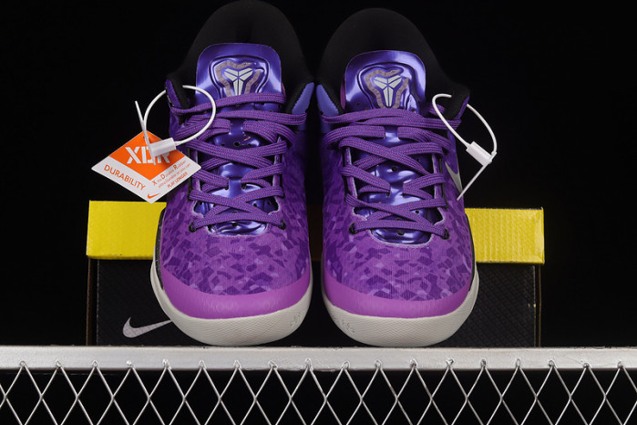 nike kobe 8 playoffs purple platinum - 555035-500