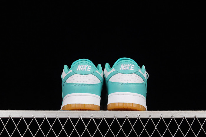 nike dunk low white turquoise (w) - dv2190-100