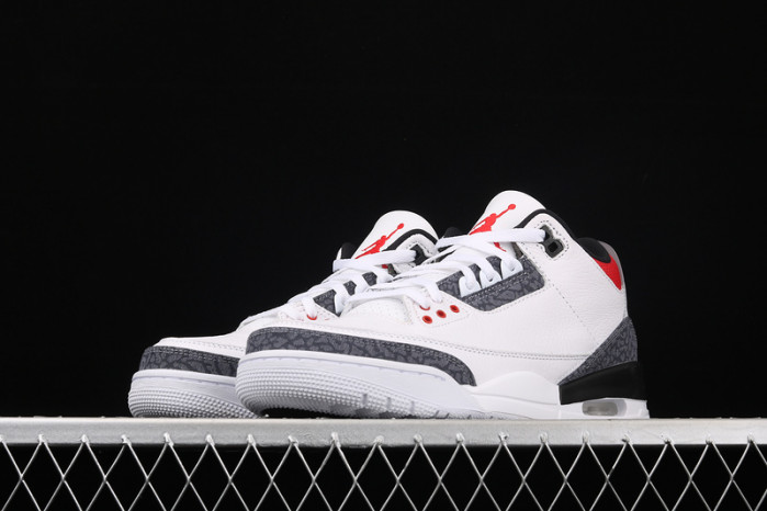 air jordan 3 retro se fire red denim (2020) japan version cz6431 100