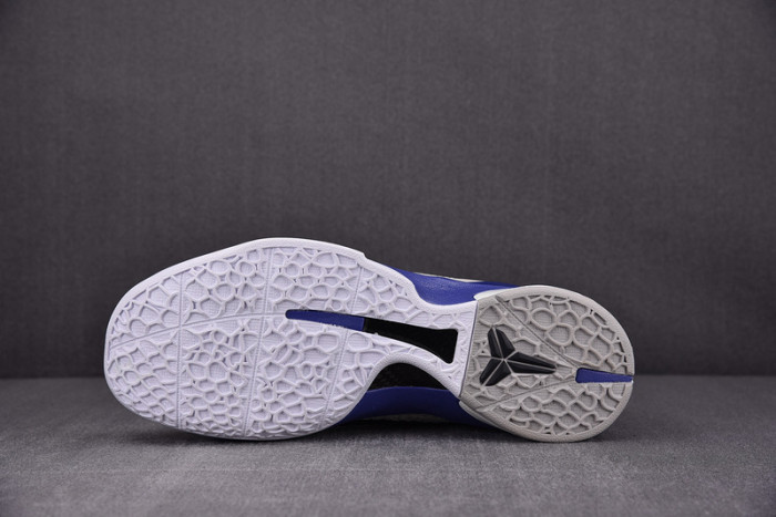 nike zoom kobe 6 white del sol - 436311-101