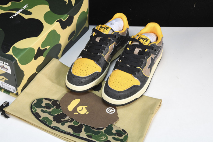 bape sta low sneaker 191042-012