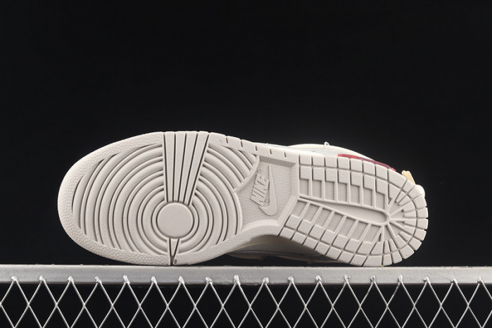 nike dunk low off-white lot 25 - dm1602-121