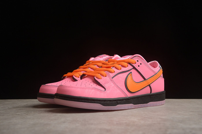 the powerpuff girls x nike sb dunk low “blossom” fz8319-600