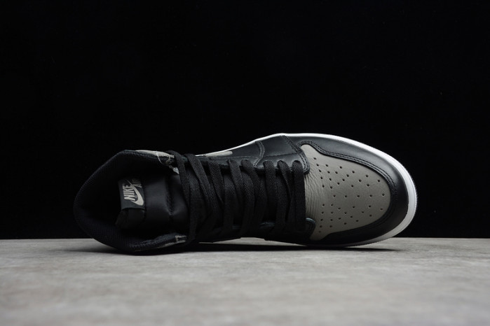 air jordan 1 retro high og shadow black gray 555088-013