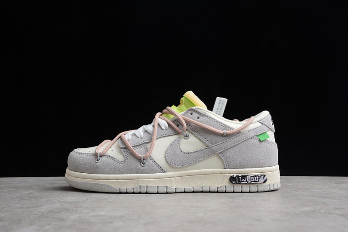 nike dunk low lthr ow grey em1602-113