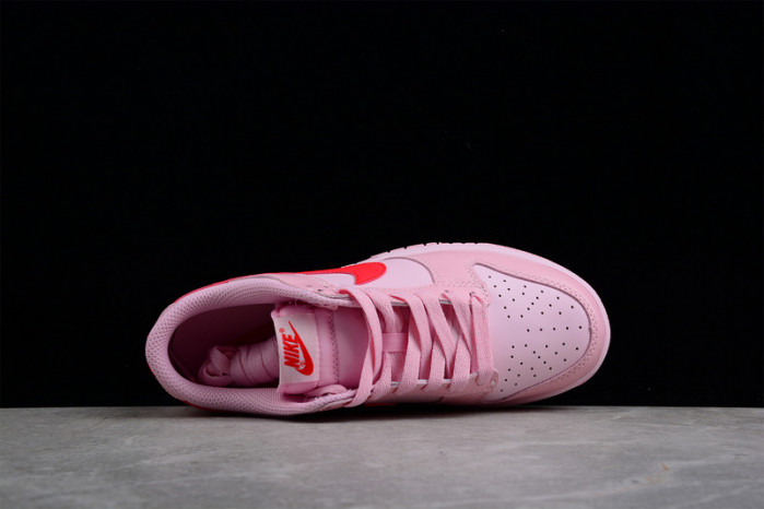 nike dunk low “triple pink” gs dh9765-600