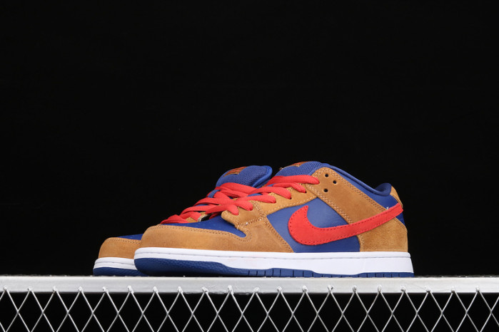 nike sb dunk low reverse papa bear bq6817-700