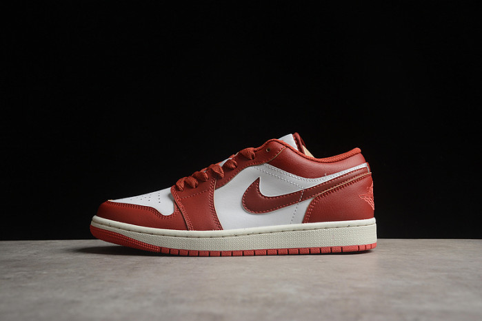 air jordan 1 low "white/dune red" fj3459-160 air jordan 1 low "white/dune red" fj3459-160