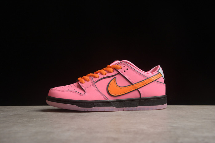 the powerpuff girls x nike sb dunk low “blossom” fz8319-600 the powerpuff girls x nike sb dunk low “blossom” fz8319-600