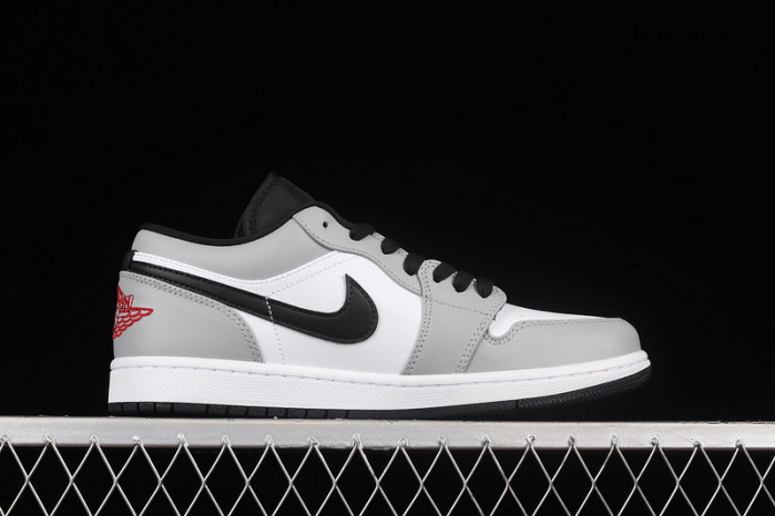 air jordan 1 low light smoke grey - 553558-030