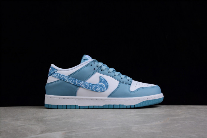 nike dunk low blue paisley (w) - dh4401-101