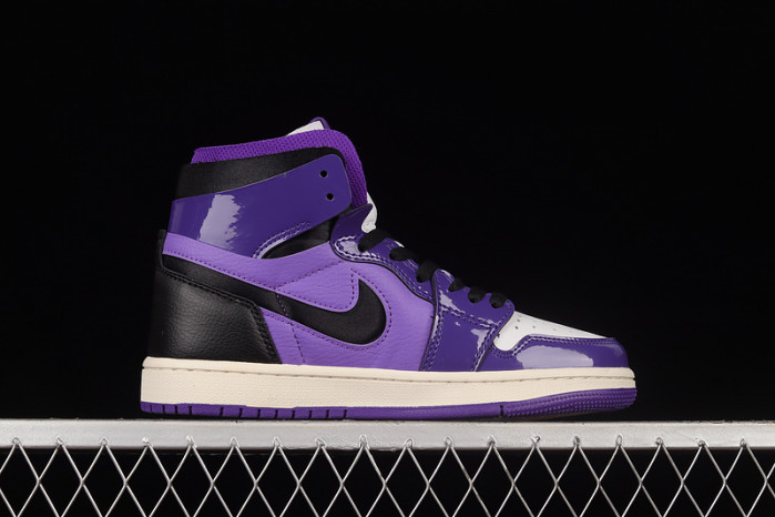 air jordan 1 high zoom air cmft purple patent (w) ct0979-505