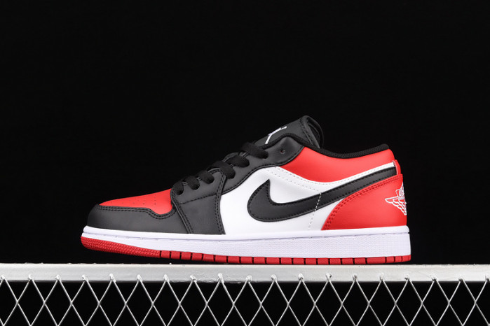 air jordan 1 low bred toe - 553558-612 air jordan 1 low bred toe - 553558-612