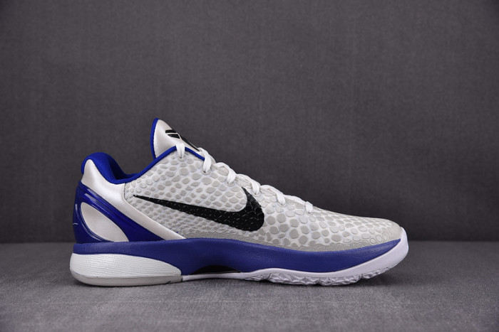 nike zoom kobe 6 white del sol - 436311-101
