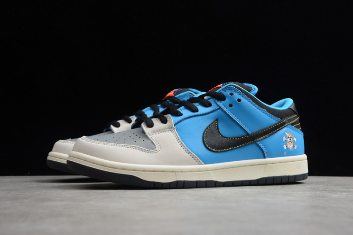 instant skateboard x nike dunk sb low cz5128-400