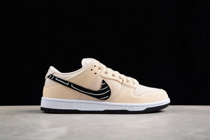 albino & preto x nike dunk low sb