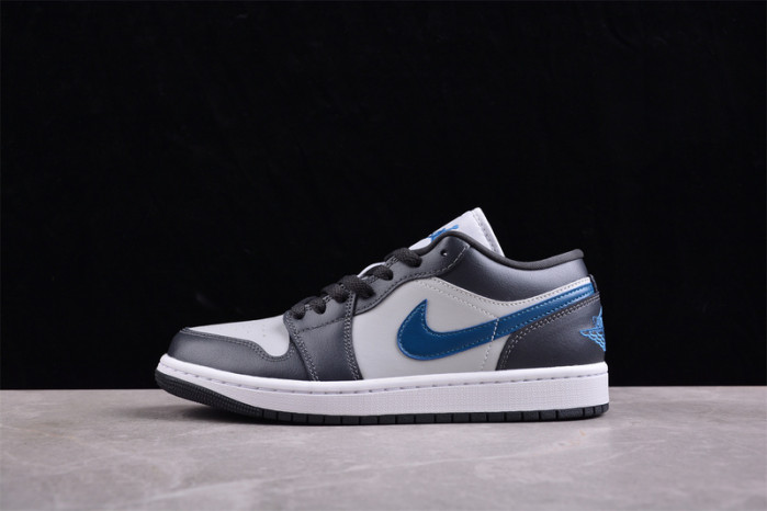 air jordan 1 low ''anthracite industrial blue'' dc0774 040 air jordan 1 low ''anthracite industrial blue'' dc0774 040