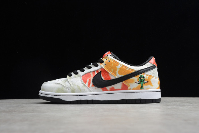 nike sb dunk low raygun tie-dye white bq6832-101 nike sb dunk low raygun tie-dye white bq6832-101