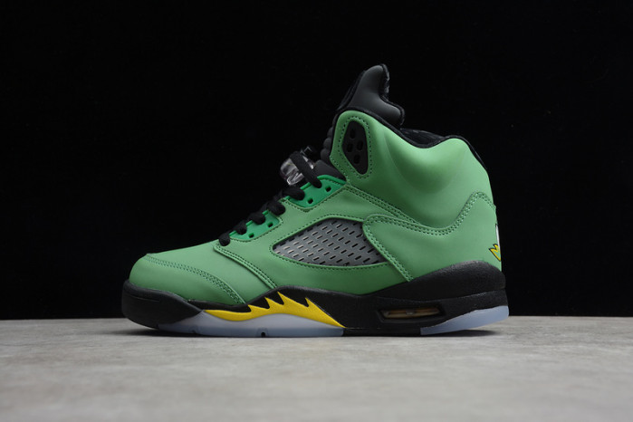 air jordan 5 retro oregon ducks 454803-535