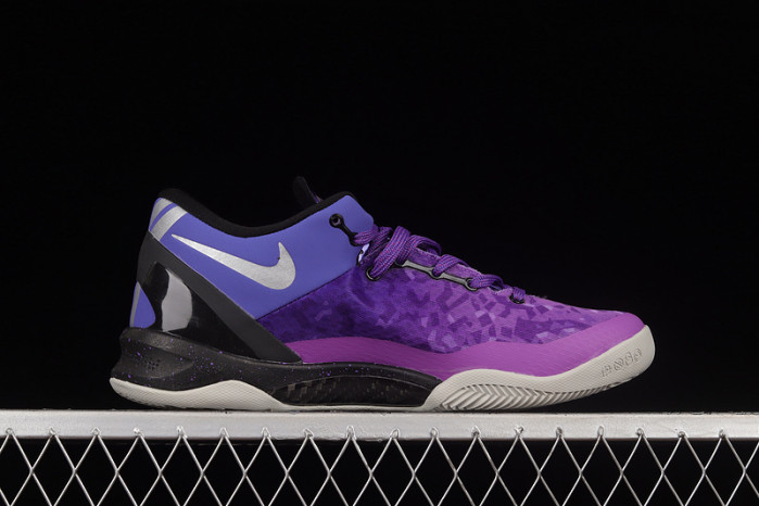 nike kobe 8 playoffs purple platinum - 555035-500