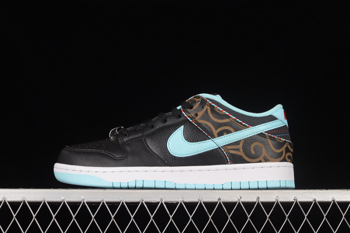 nike dunk low se barber shop black dh7614-001 nike dunk low se barber shop black dh7614-001
