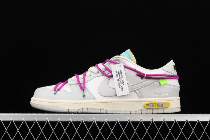 nike dunk low off-white lot 21 - dm1602-100