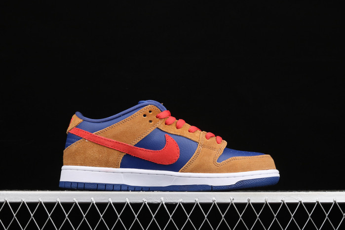 nike sb dunk low reverse papa bear bq6817-700