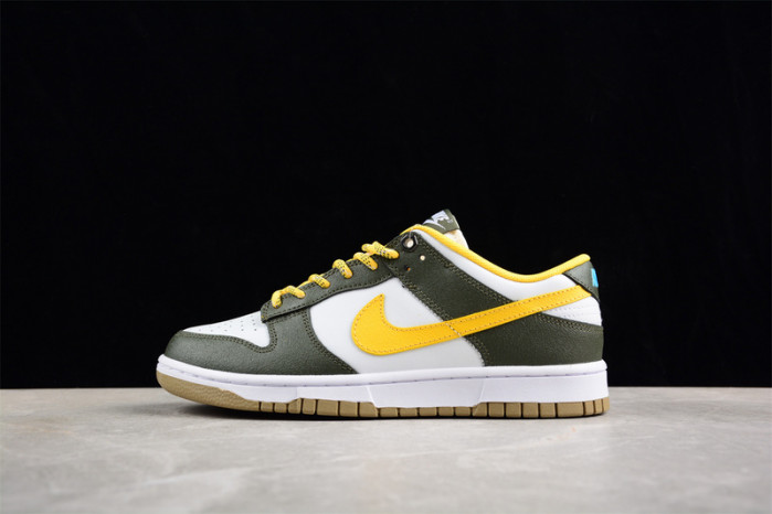 nike dunk low premium ''cargo khaki vivid sulfur'' fv3629-371 nike dunk low premium ''cargo khaki vivid sulfur'' fv3629-371