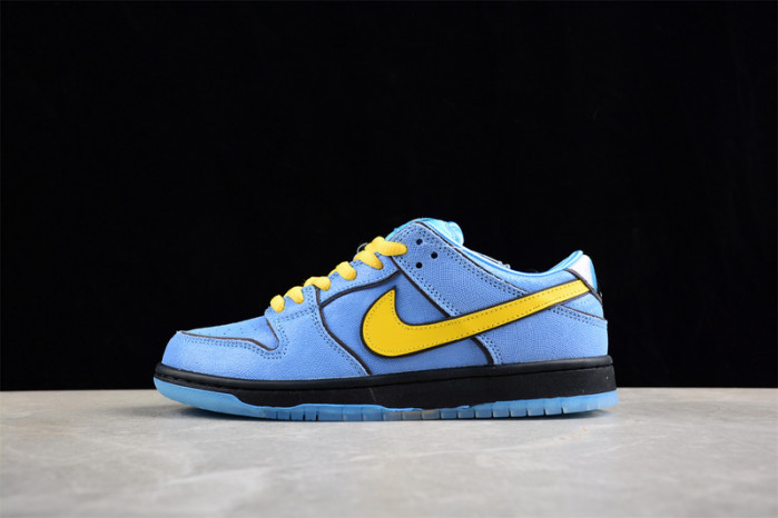 the powerpuff girls x nike dunk low pro sb qs ''bubbles'' fz8320-400 the powerpuff girls x nike dunk low pro sb qs ''bubbles'' fz8320-400
