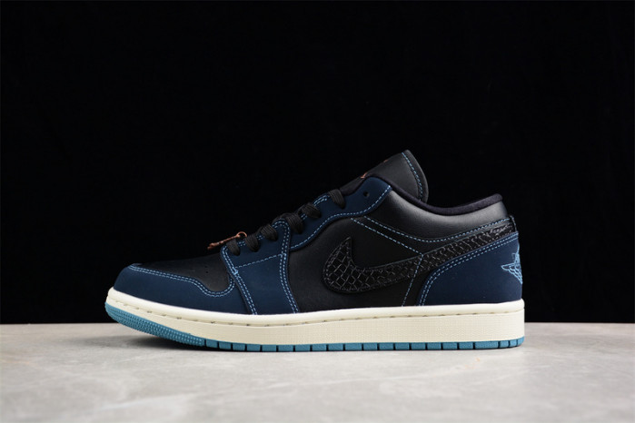 air jordan 1 low se ''black dark obsidian'' fj5478-010 air jordan 1 low se ''black dark obsidian'' fj5478-010