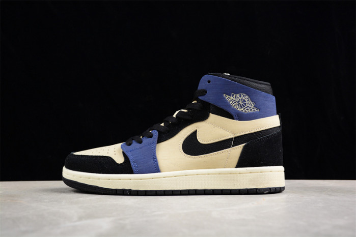 air jordan 1 high zoom comfort 2 ''blackened blue'' dv1305-104 air jordan 1 high zoom comfort 2 ''blackened blue'' dv1305-104