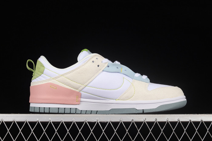 nike dunk low disrupt 2 easter pastel dv3457-100