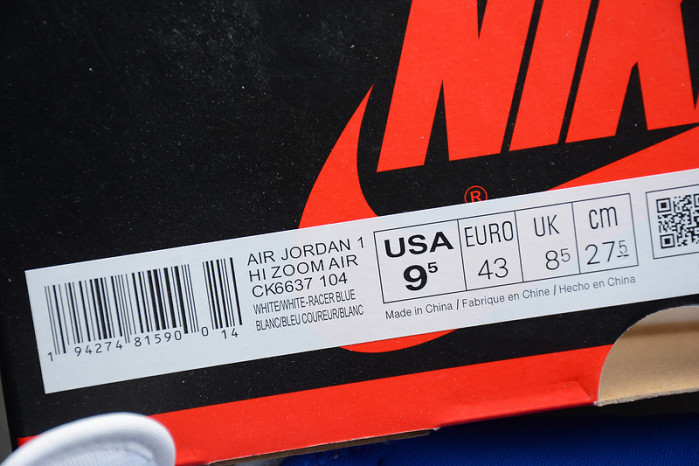 air jordan 1 retro high zoom white racer blue ck6637-104