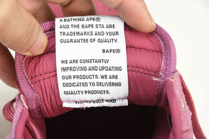 bape sta low sneaker 191042-014