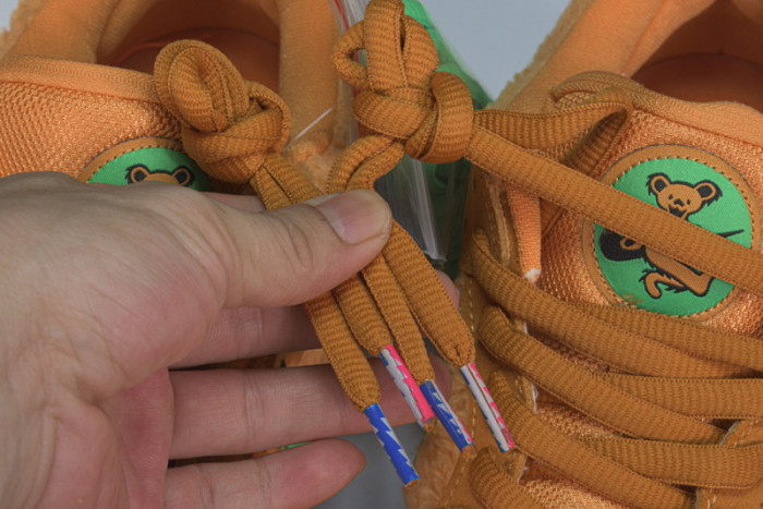 grateful dead nike sb dunk low orange bear cj5378-800