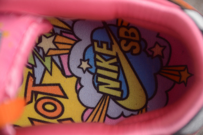 the powerpuff girls x nike sb dunk low “blossom” fz8319-600
