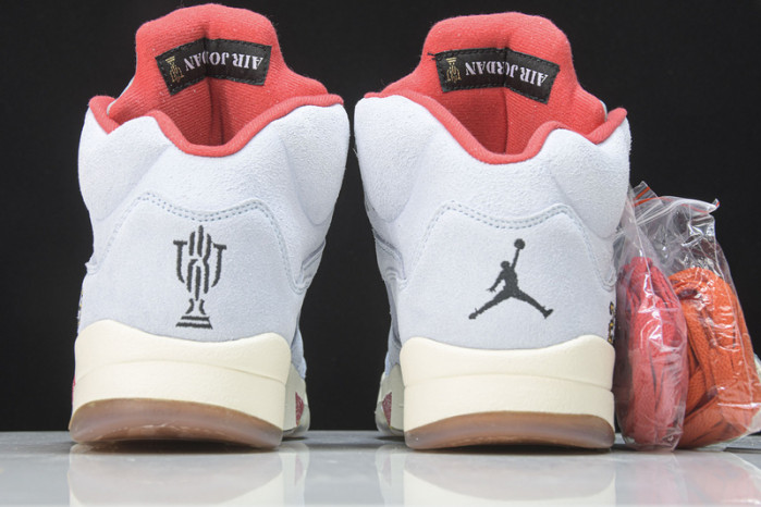 trophy room x air jordan 5 jsp ice blue ci1899-400