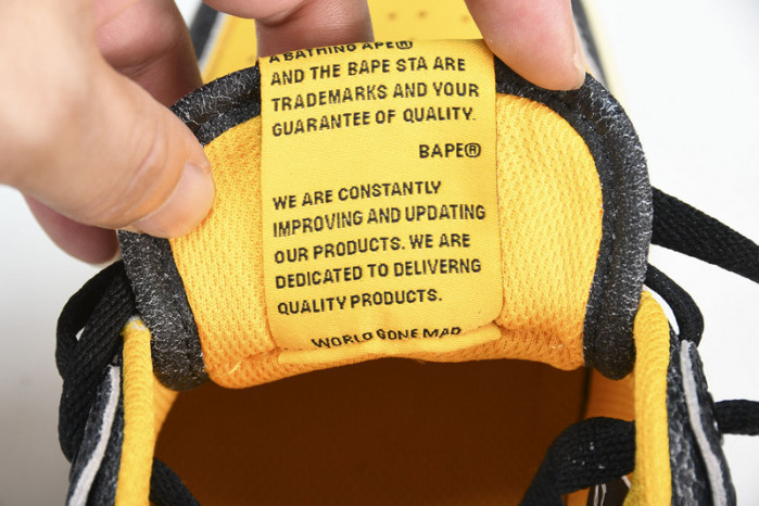 bape sta low sneaker 191042-012